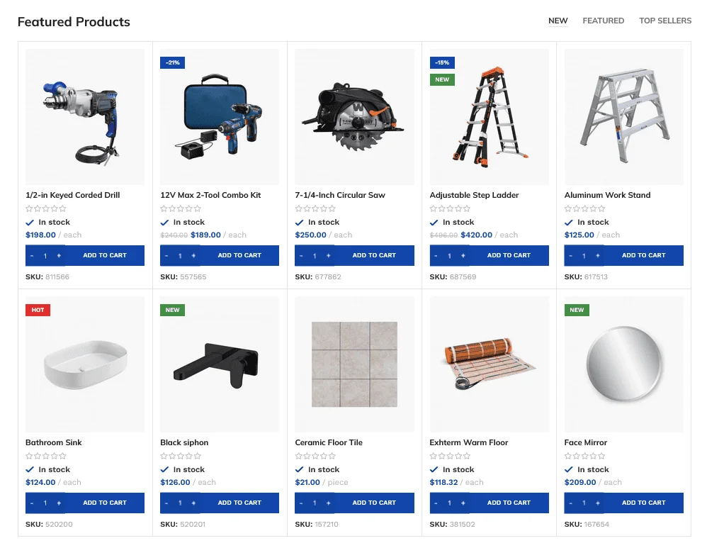 E-commerce Websites - Put Your Special products in the spotlight For More Sales